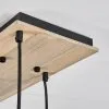 Ripoll Suspension, Boule lumineuse, Suspension Écru, Noir, 8 lumières