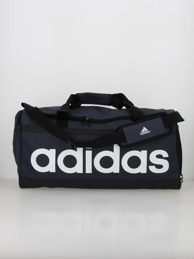 Sac de sport linear duffel M bleu marine - Adidas | wimod