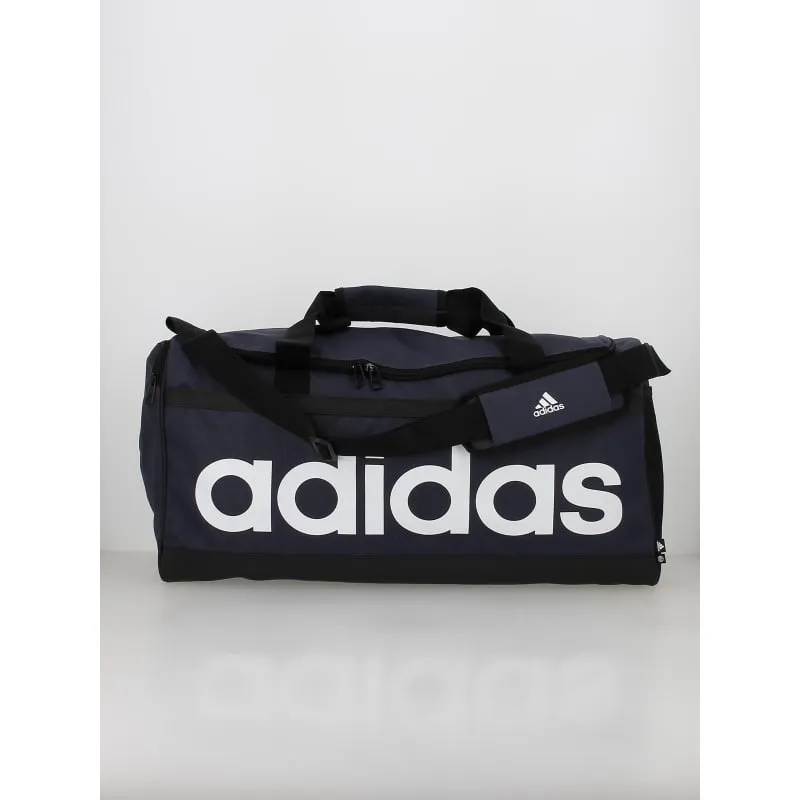 Sac de sport linear duffel M bleu marine - Adidas | wimod