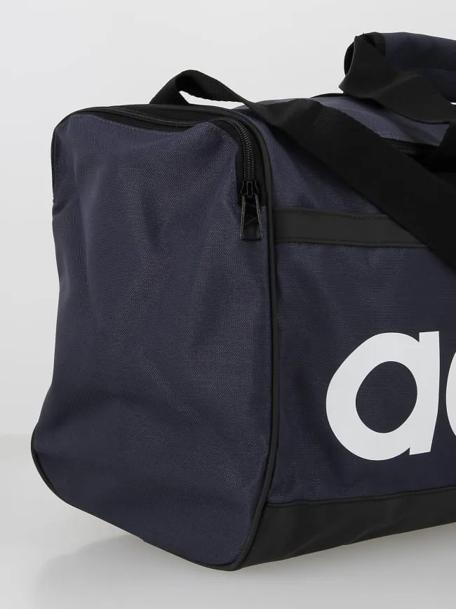 Sac de sport linear duffel M bleu marine - Adidas | wimod