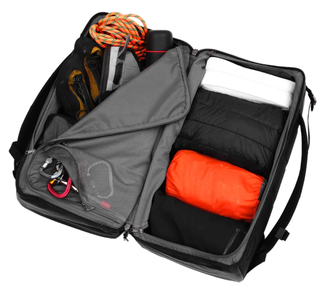 Sac de Voyage Db The Hytta 90L Split duffel Black Out