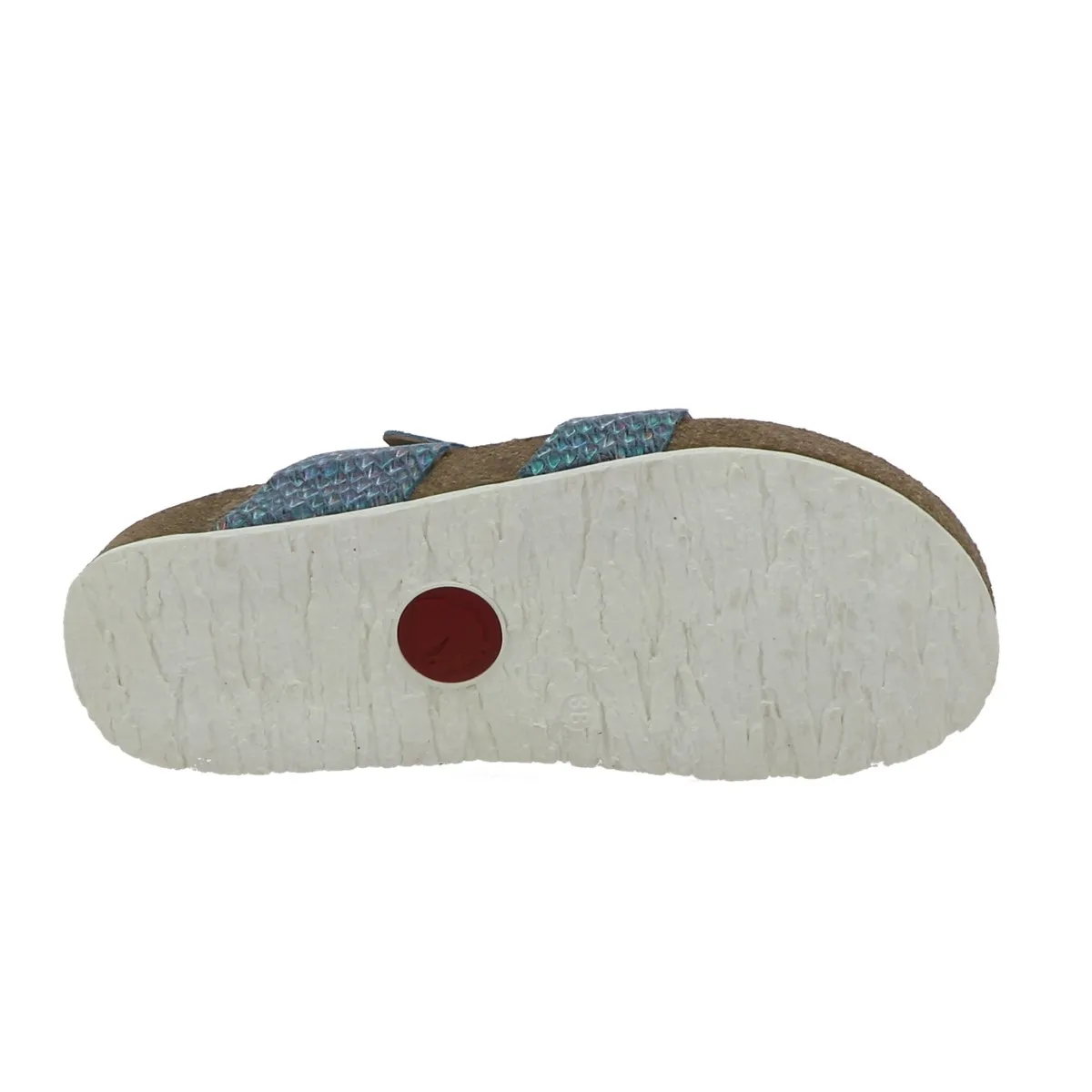 Sandales Haflinger juno f bleu
