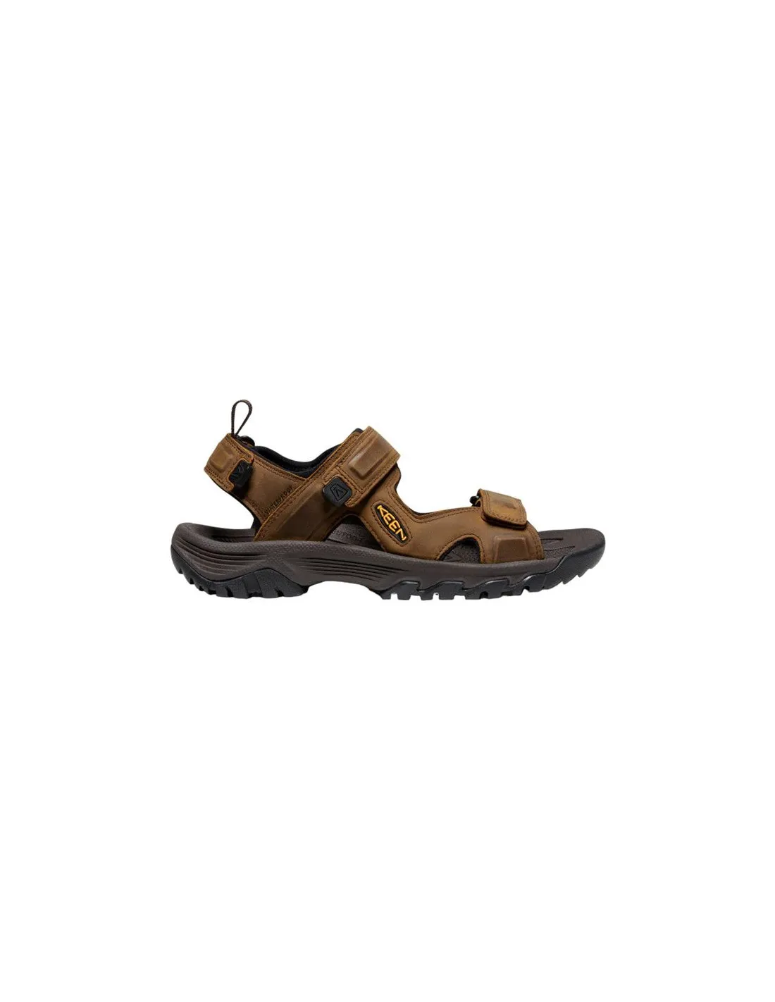 Sandales Montagne de Keen Targhee III Open Toe Bison/Mulch Homme