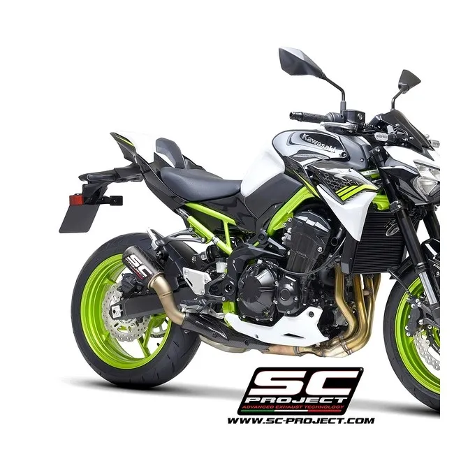 Silencieux SC Project CR-T Carbone Kawasaki Z900 A2 (2018-2020) | Moto Shop 35