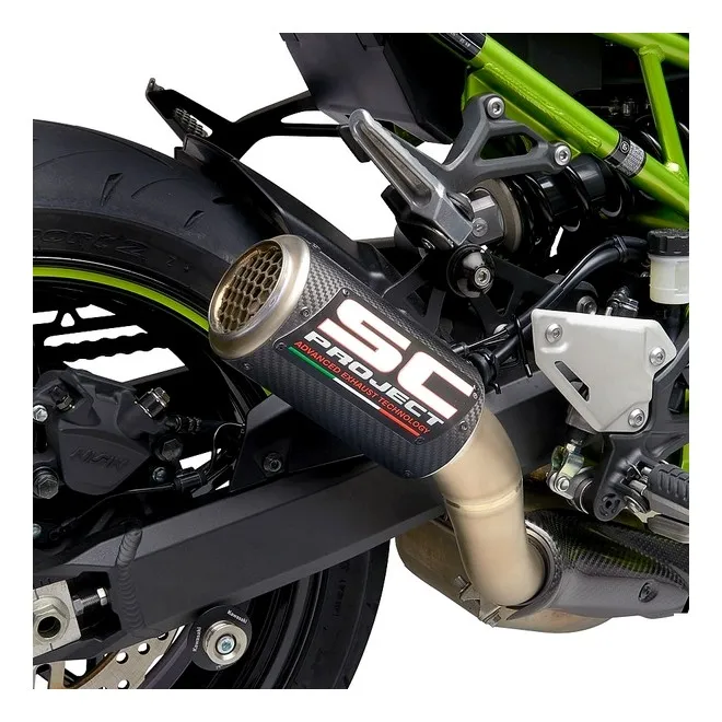 Silencieux SC Project CR-T Carbone Kawasaki Z900 A2 (2018-2020) | Moto Shop 35