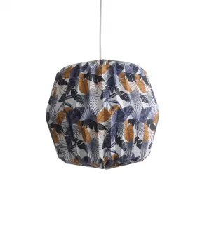 Suspension TIPPI feuilles bleues