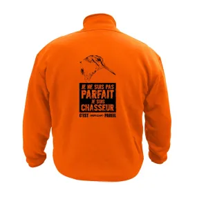 Sweat chasse – Je suis pas parfait je suis chasseur c’est presque pareil Bécasse