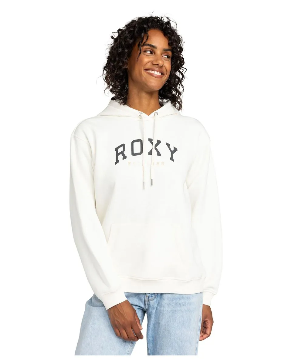 Sweat à capuche Femme SURF STOKED HOODIE BRUSHED E Blanc