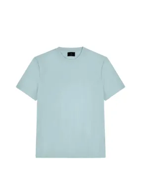 T shirt homme LXH Ref 62330 Bleu ciel