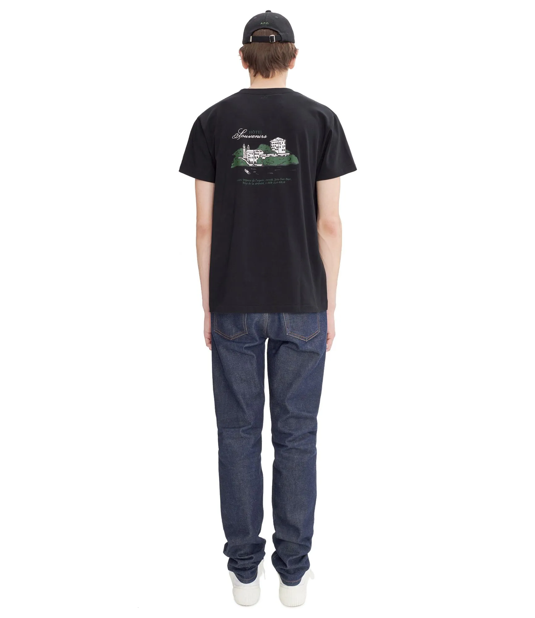 T-Shirt Hôtel JJJJound Noir | A.P.C.