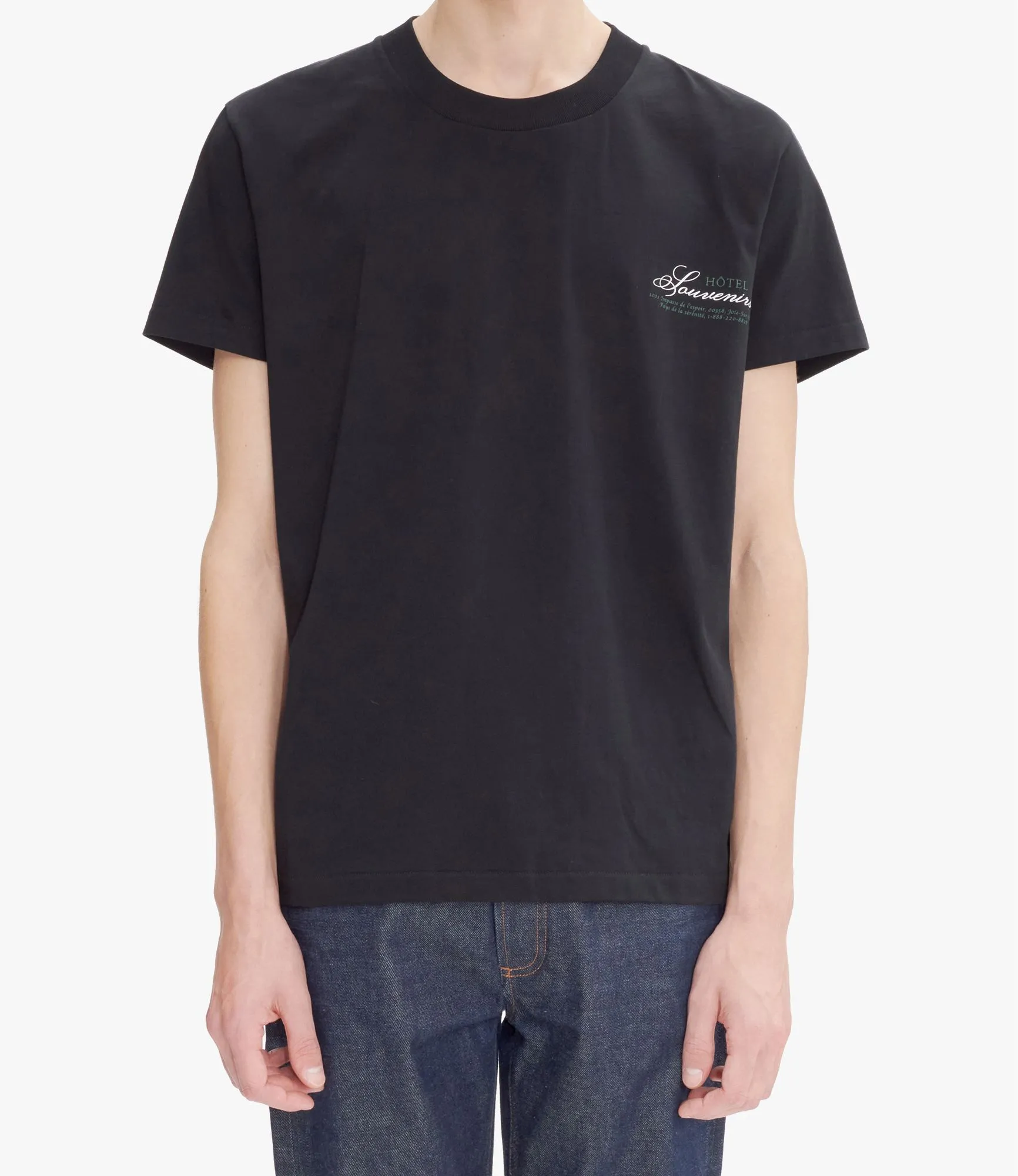 T-Shirt Hôtel JJJJound Noir | A.P.C.