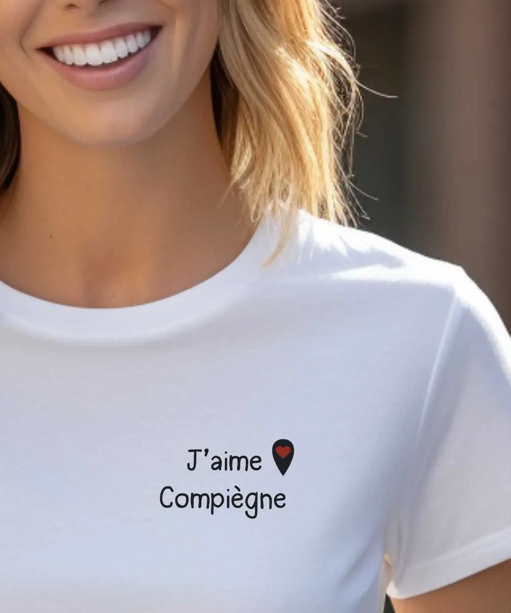 T-Shirt J'aime Compiègne