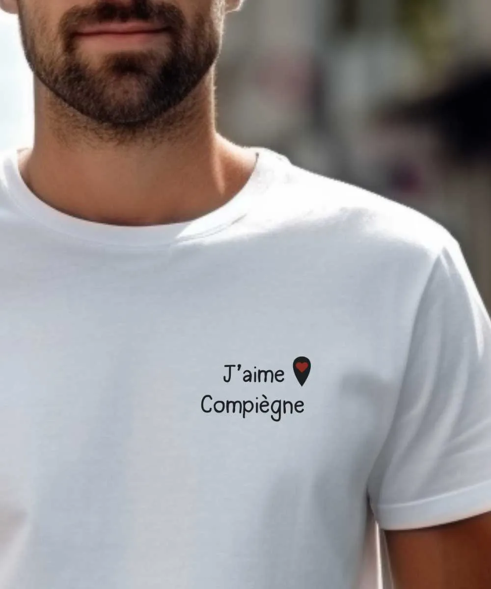 T-Shirt J'aime Compiègne