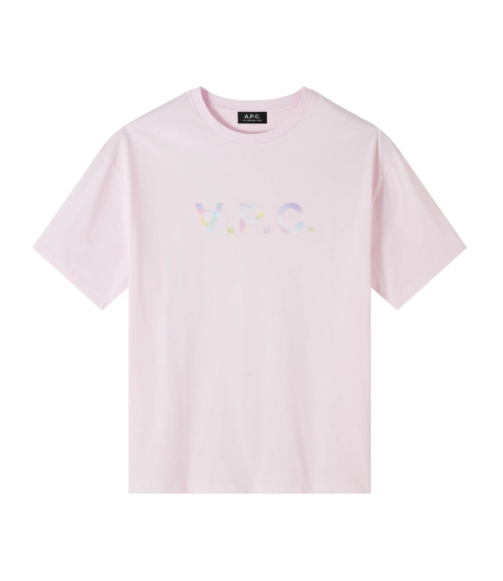 T-Shirt River Print Rose | A.P.C.