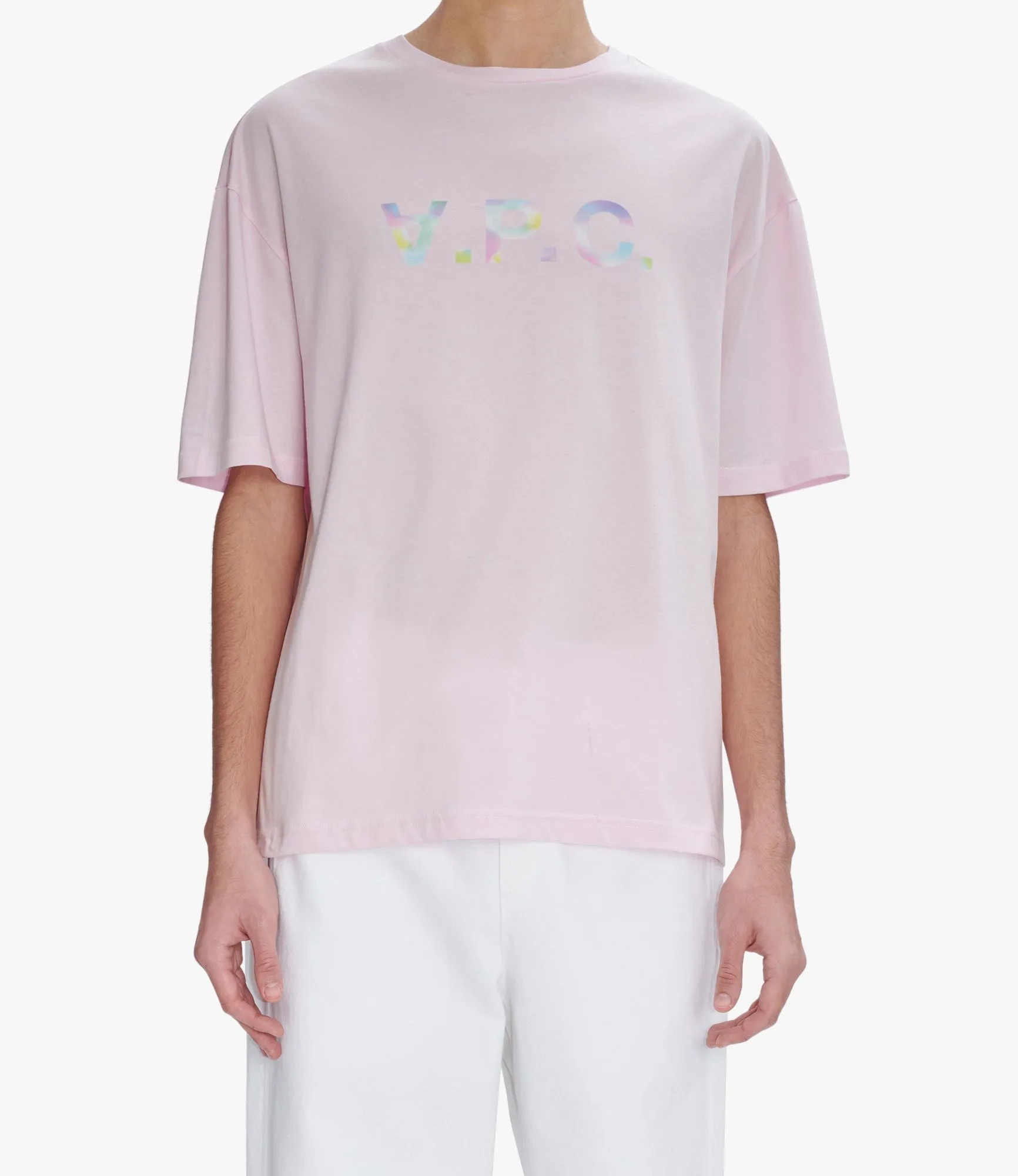 T-Shirt River Print Rose | A.P.C.