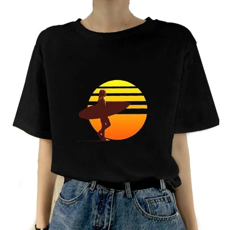 T-shirt Surfeuse - Sunset Session