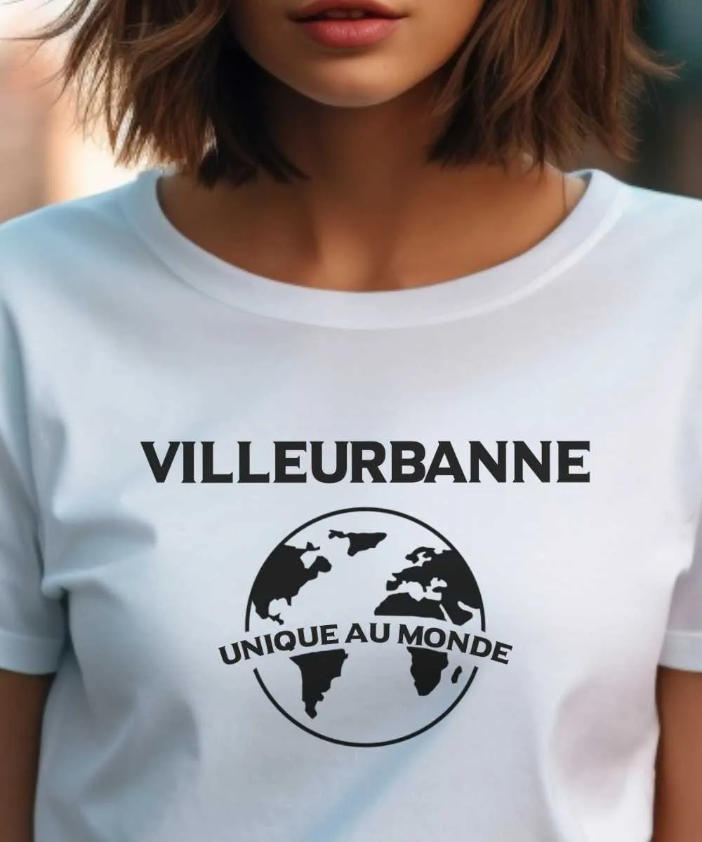 T-Shirt Villeurbanne unique au monde