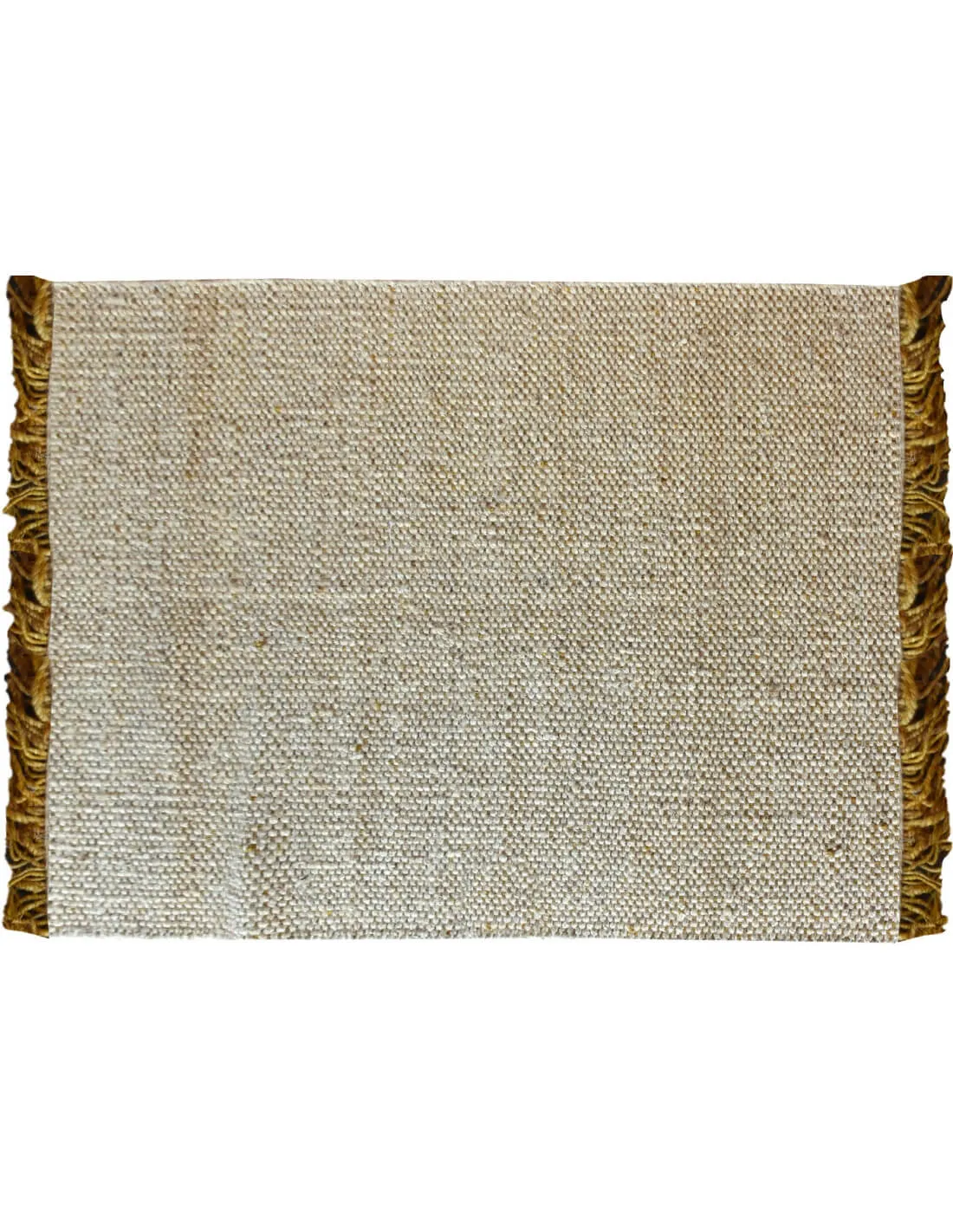 Tapis en chanvre coloris or ou gris - rohns par the rug republic