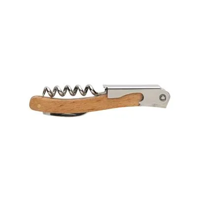 Tire-bouchon promotionnel en bois certifié - TIROS- Vertlapub