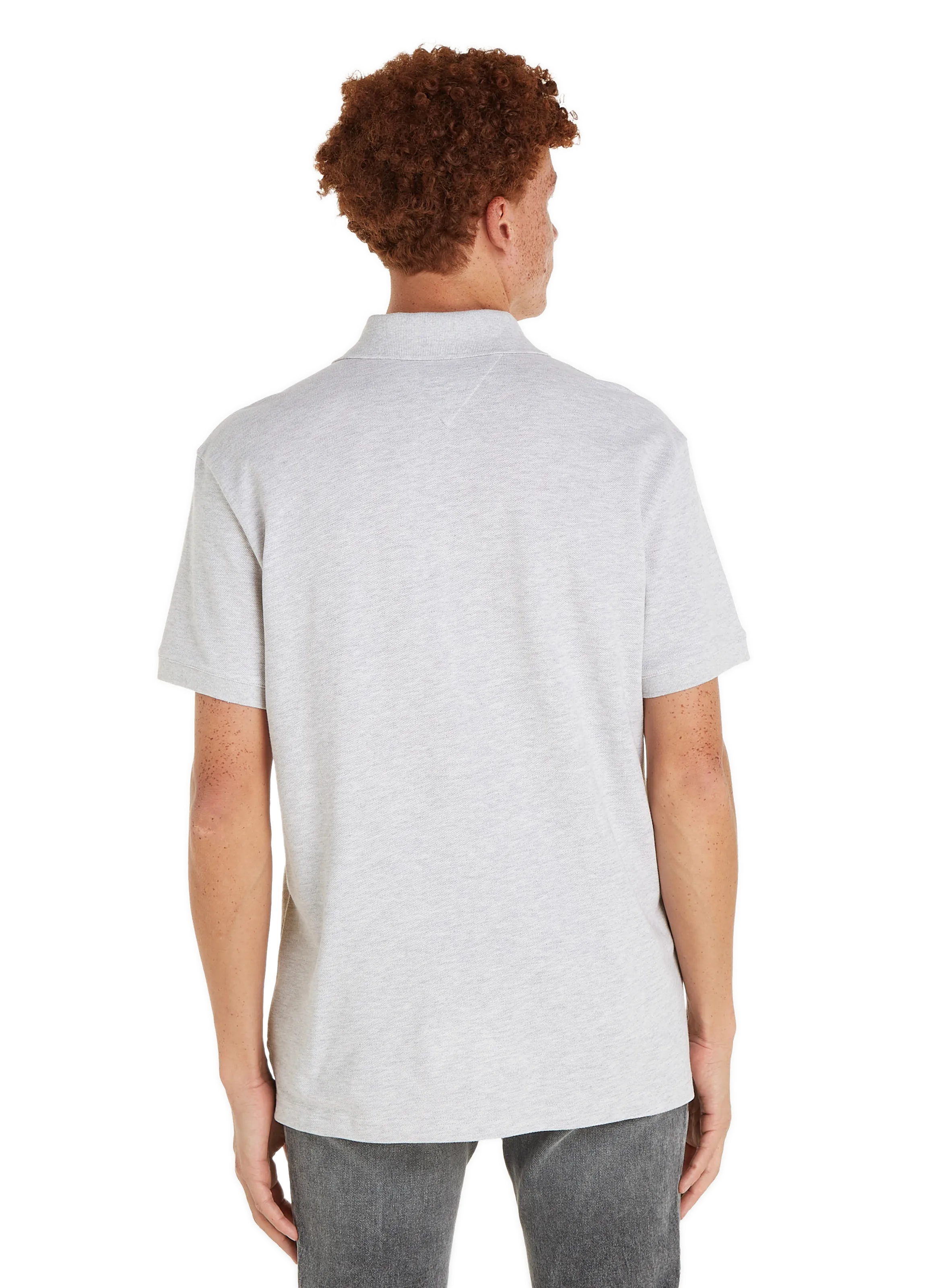 TOMMY HILFIGER  Polo en coton  - Gris