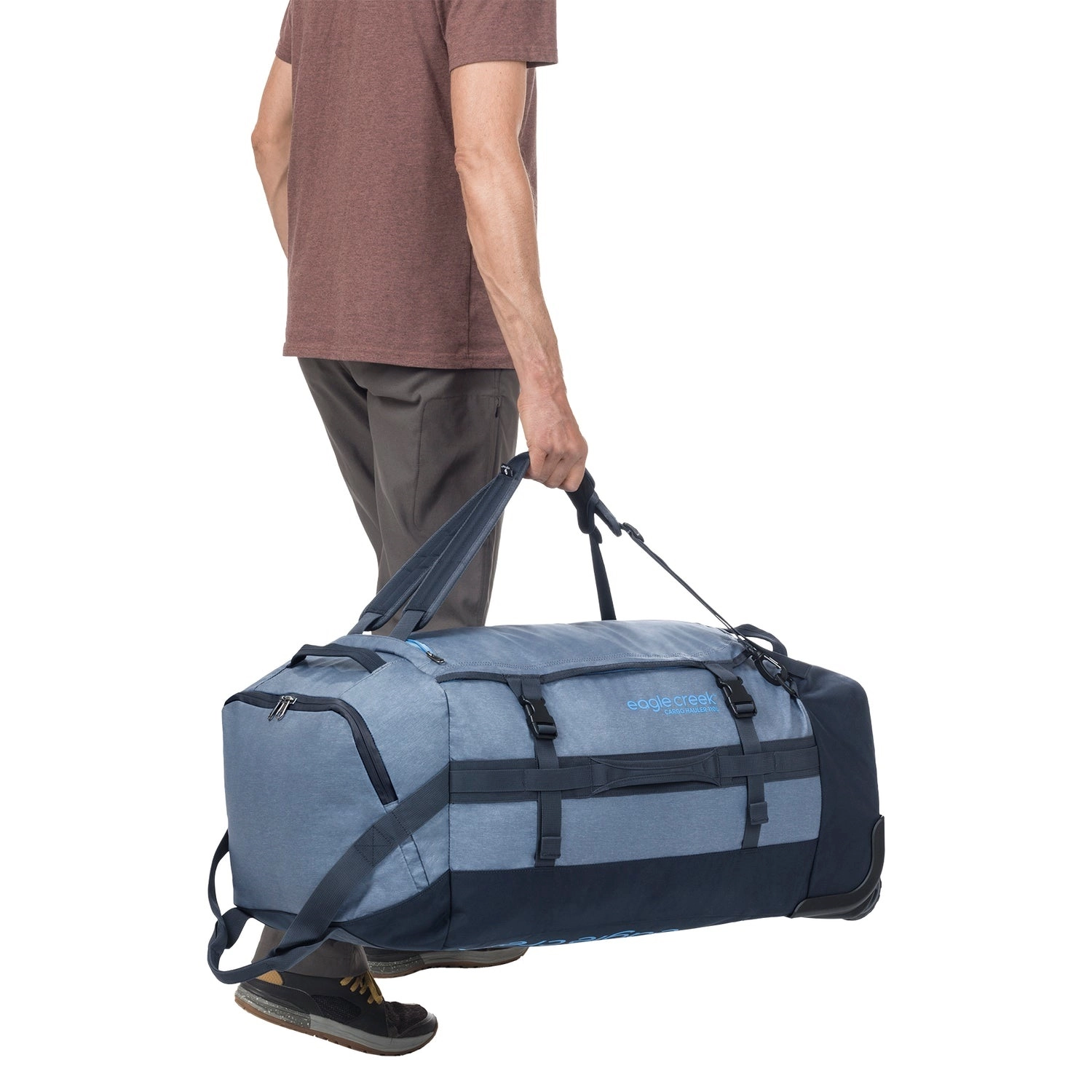 Valise Eagle Creek Cargo Hauler Wheeled Duffel 110L Glacier Blue