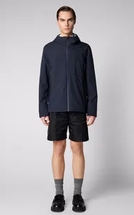 Veste coupe-vent Jari bleu marine Save The Duck - La Canadienne - Coupe-vent / imperméables Textile Bleu Marine