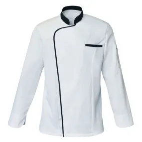 Veste de cuisine blanche respirante SNV | Vêtements restauration pro