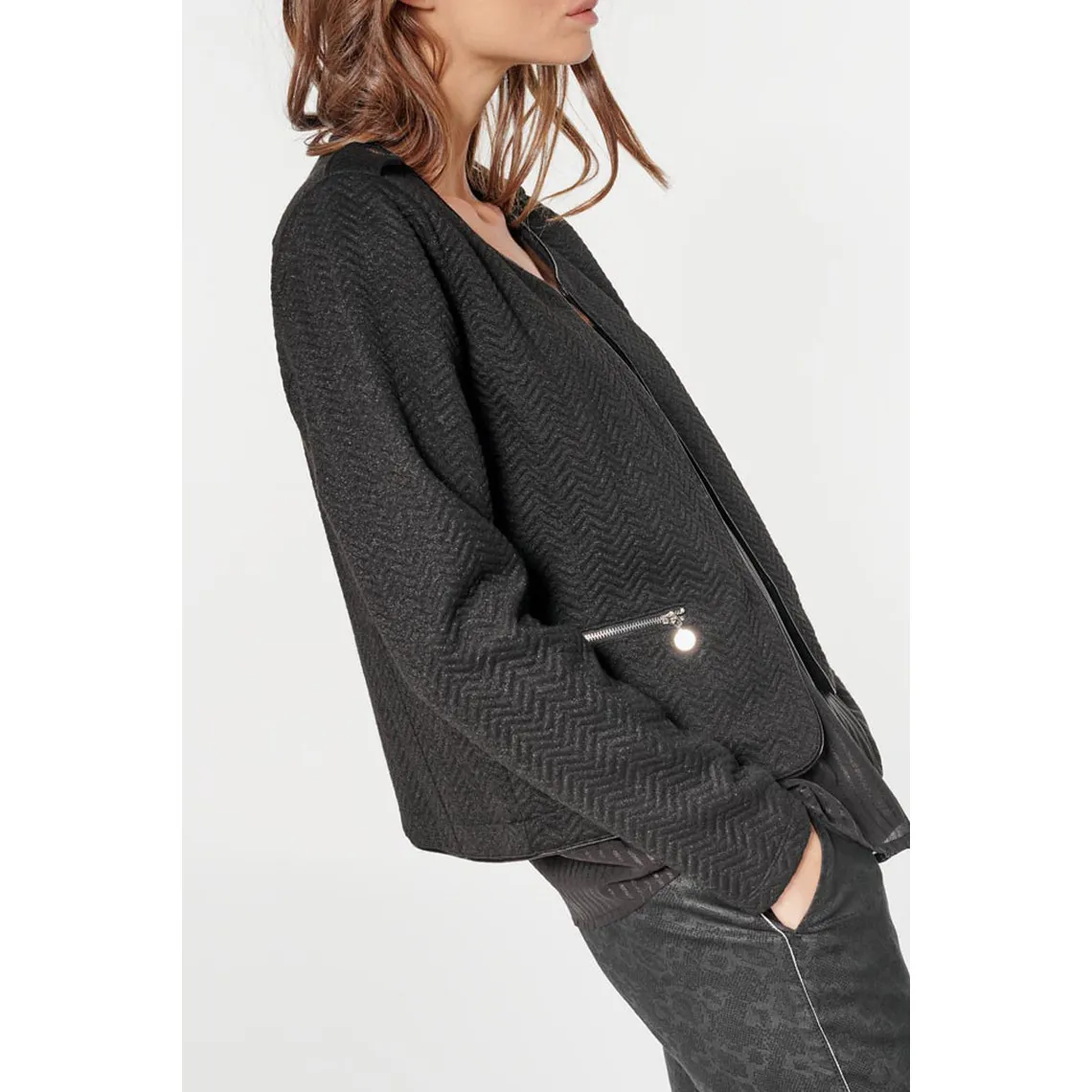 Veste MARJO noir | 3 Suisses